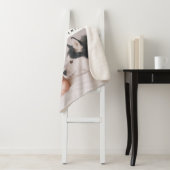 Couverture Sherpa Moderne Multi Photo Personnalisé Simple Famille Fa (En situation)