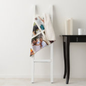 Couverture Sherpa Moderne Rainbow Family est tout Photo Collage (En situation)