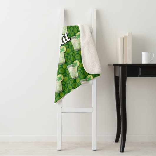 Couverture Sherpa Mojito (En situation)
