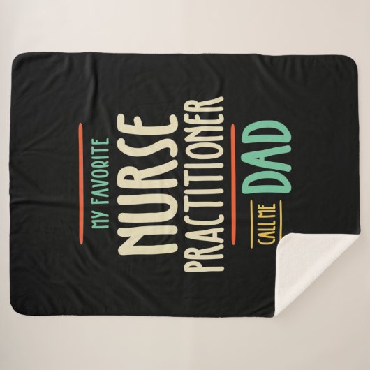 Couverture Sherpa Mon infirmière praticienne préférée appelez-moi pa (Devant (Horizontal))