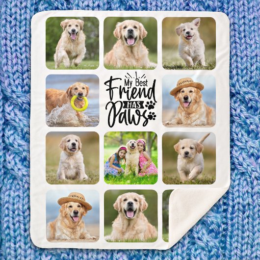 Couverture Sherpa Mon Meilleur Ami A Pws Custom Pet Chien 11 Photo