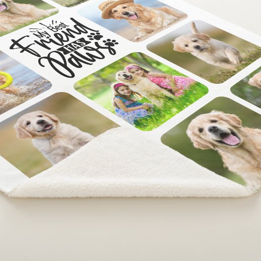 Couverture Sherpa Mon Meilleur Ami A Pws Custom Pet Chien 11 Photo (3/4)