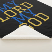 Couverture Sherpa Mon Seigneur Mon Dieu Biblique (3/4)