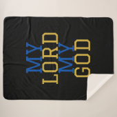 Couverture Sherpa Mon Seigneur Mon Dieu Biblique (Devant (Horizontal))