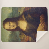 Couverture Sherpa Mona Lisa (Devant (Horizontal))
