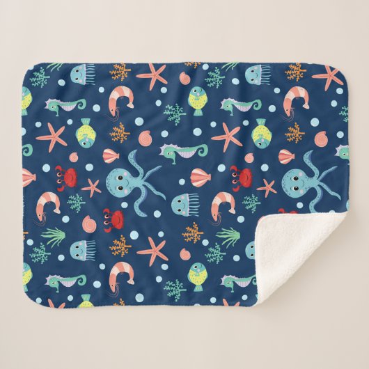 Couverture Sherpa Monde marin (Devant (Horizontal))