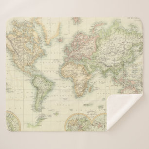 Couverture Sherpa Monde sur la projection de Mercator