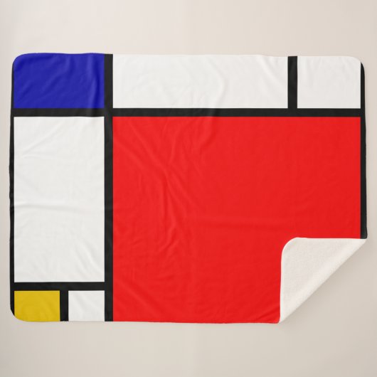 Couverture Sherpa Mondrian 1 (Devant (Horizontal))