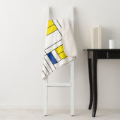 Couverture Sherpa Mondrian II Minimum De Stijl Modern Art Design (En situation)