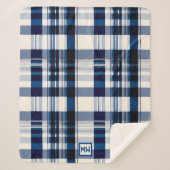 Couverture Sherpa Monographie classique, bleu et blanc (Devant)