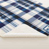Couverture Sherpa Monographie classique, bleu et blanc (3/4)