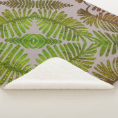 Couverture Sherpa Monstera (3/4)