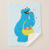 Couverture Sherpa Monstre de biscuits de Pâques (Devant)