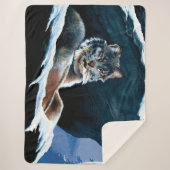 Couverture Sherpa Mont Lynx d'hiver (Devant)