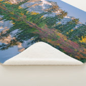 Couverture Sherpa Mont Shuksan reflété dans le lac Reflection (3/4)