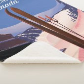 Couverture Sherpa Mont Tremblant Ski Canada (3/4)