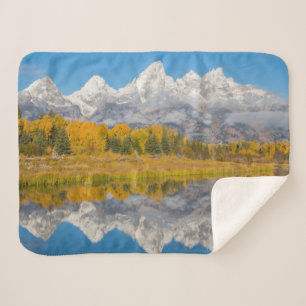 Couverture Sherpa Montagnes Grand Teton Wyoming