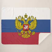Couverture Sherpa Montrez vos couleurs - Russie (Devant (Horizontal))