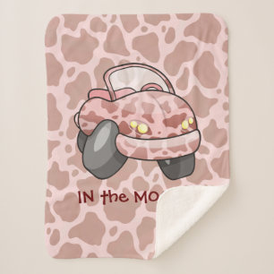 Couverture Sherpa Moo Car