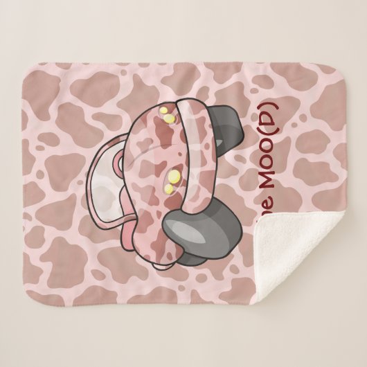 Couverture Sherpa Moo Car (Devant (Horizontal))