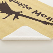 Couverture Sherpa Moose Meat Rock Band Fleece Blanket (3/4)