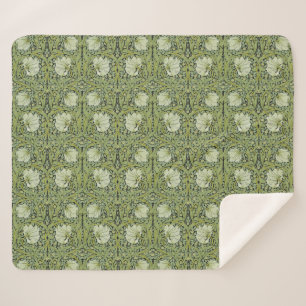Couverture Sherpa Morris 1876 Vintage Pimpernel motif floral