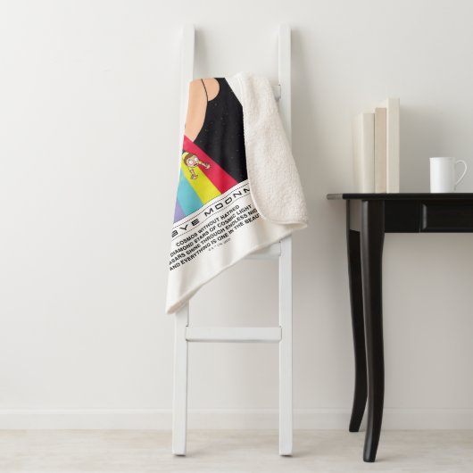 Couverture Sherpa Morty Goodbye Moonmen Citation Graphique (En situation)