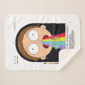 Couverture Sherpa Morty Goodbye Moonmen Citation Graphique (Devant (Horizontal))