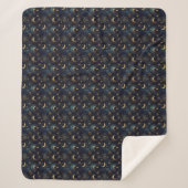 Couverture Sherpa Mosaïque céleste (Devant)