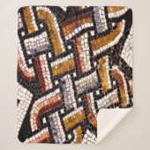 Couverture Sherpa mosaïque romaine (Devant)