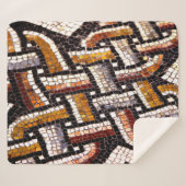Couverture Sherpa mosaïque romaine (Devant (Horizontal))