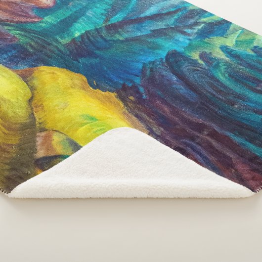 Couverture Sherpa Moss jaune | Emily Carr | (3/4)