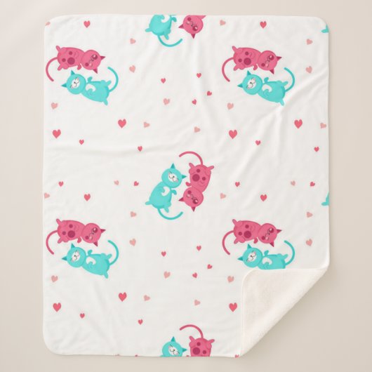 Couverture Sherpa Motif (Devant)