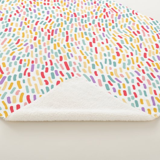 Couverture Sherpa Motif à eau douce (3/4)