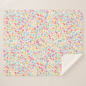 Couverture Sherpa Motif à eau douce (Devant (Horizontal))