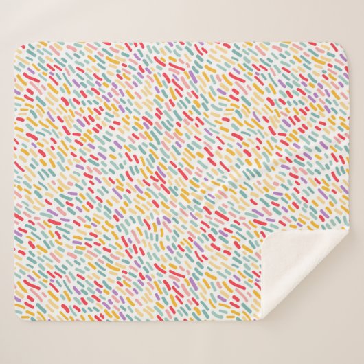 Couverture Sherpa Motif à eau douce (Devant (Horizontal))