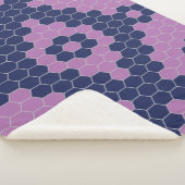 Couverture Sherpa Motif à six coins (3/4)