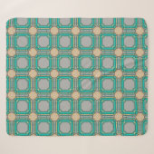 Couverture Sherpa motif abstrait (Devant (Horizontal))