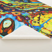 Couverture Sherpa Motif Abstrait exceptionnel (3/4)