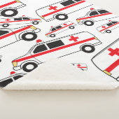 Couverture Sherpa Motif ambulancier (3/4)