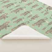 Couverture Sherpa Motif animal Jungle Jaguar (3/4)