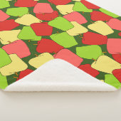 Couverture Sherpa Motif Apple Jumble (3/4)