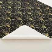 Couverture Sherpa Motif art déco vintage (3/4)