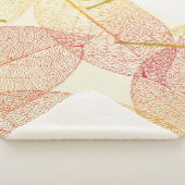 Couverture Sherpa Motif automne (3/4)