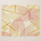 Couverture Sherpa Motif automne (Devant (Horizontal))