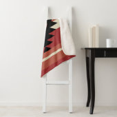 Couverture Sherpa Motif Aztec (En situation)