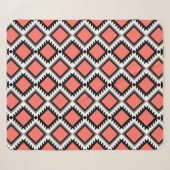 Couverture Sherpa Motif Aztec (Devant (Horizontal))