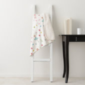 Couverture Sherpa Motif Ballerina (En situation)