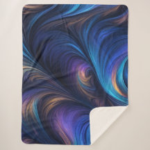 Motif bleu foncé