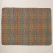 Couverture Sherpa Motif Bouddha (Devant (Horizontal))